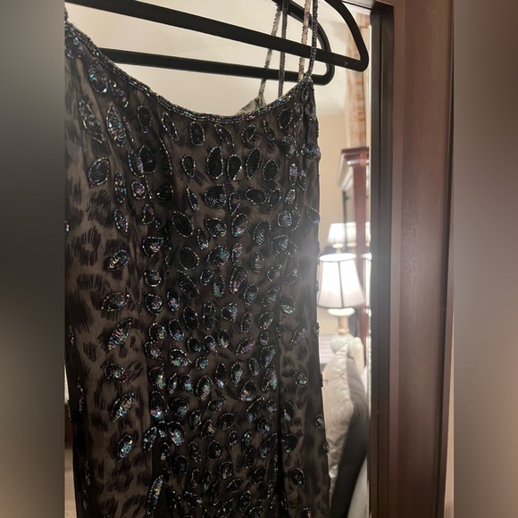 Leopard/Cheetah print evening gown size Small - Picture 5 of 15